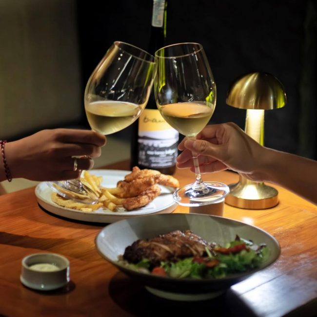 dinner in ubud