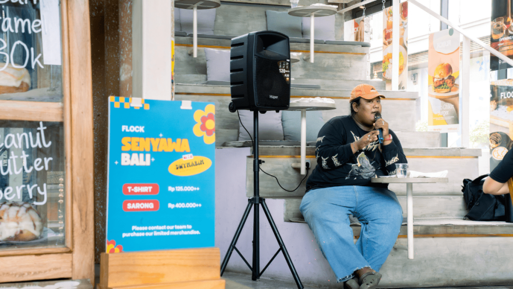 Bali local art collaboration