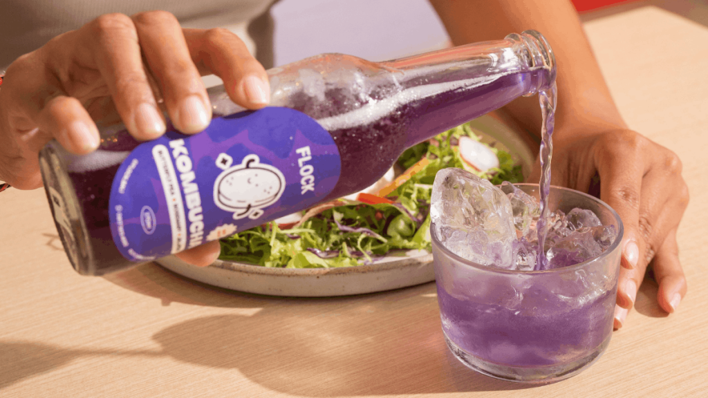 breakfast menu pairing with kombucha bali