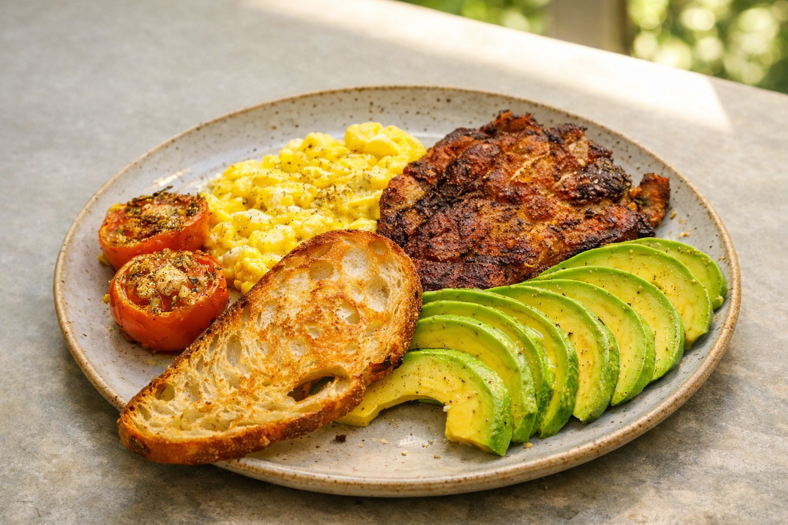 Big Breakfast Platter signature brunch dish at Flock Bali Ubud