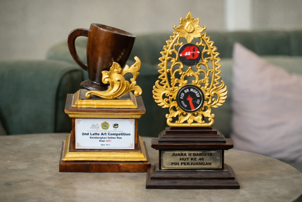 Award-winning achievements of FLOCK Bali baristas